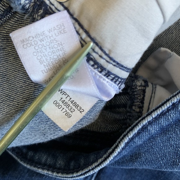 J. Jill Womens Size 16 Petite Authentic Fit Slim Ankle Denim Blue Jeans - Picture 9 of 10